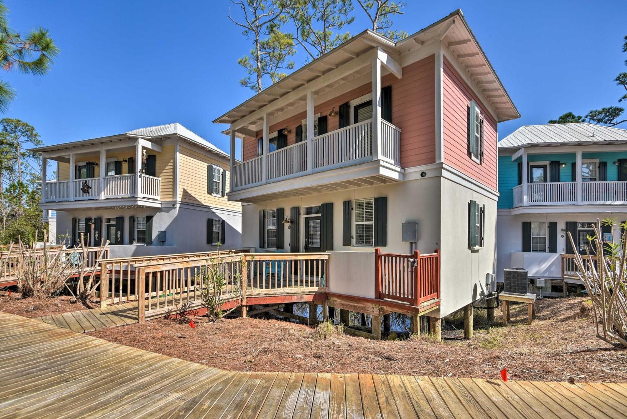 Beverly Bungalow Easy Walk To Seagrove Beach Santa Rosa Beach Exterior photo